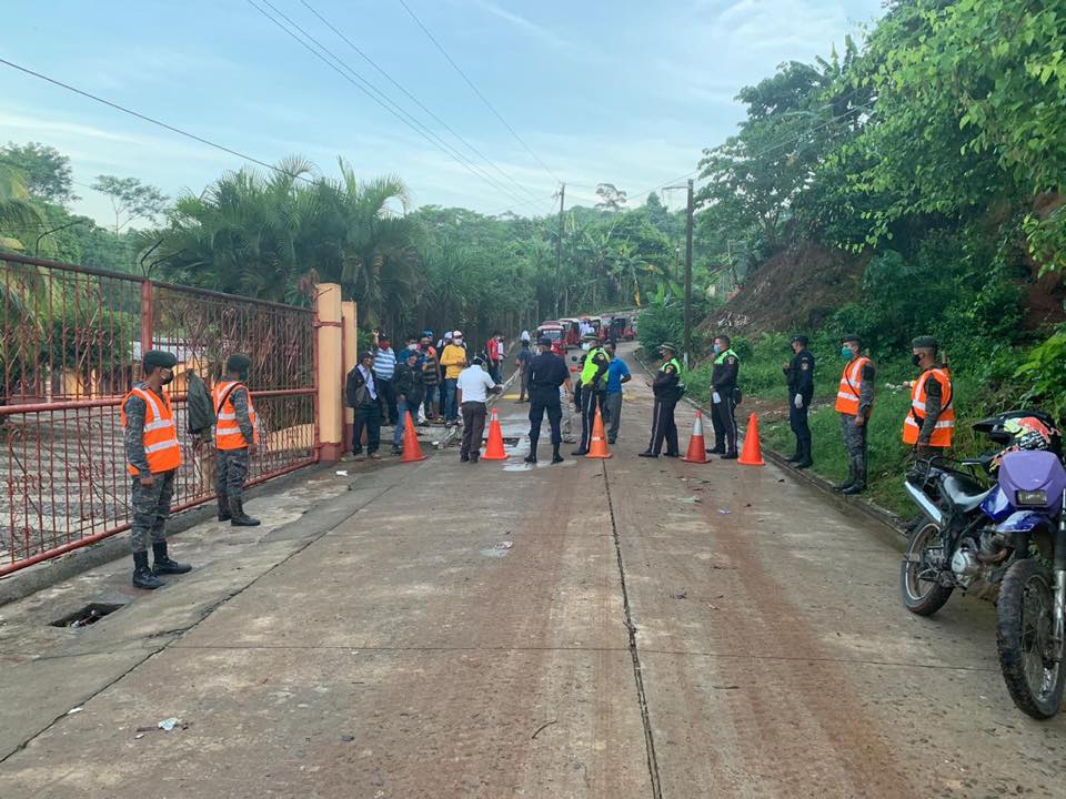 Se instala Cordón Sanitario en Municipio de Malacatán, San Marcos