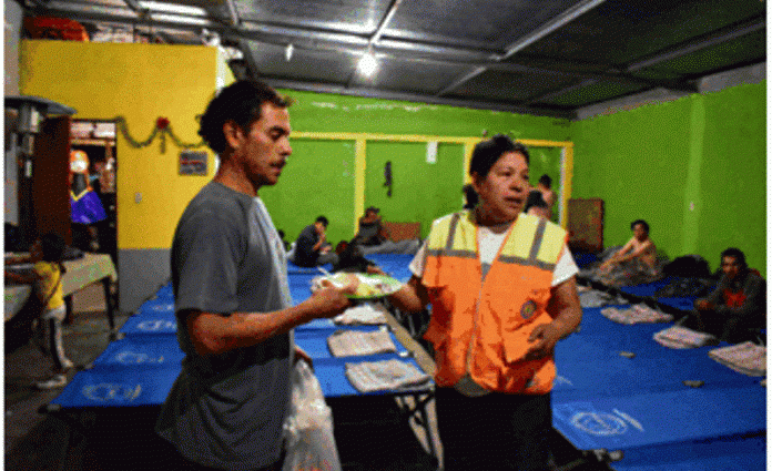 Gobierno otorgó asistencia humanitaria a 182 guatemaltecos por bajas temperaturas