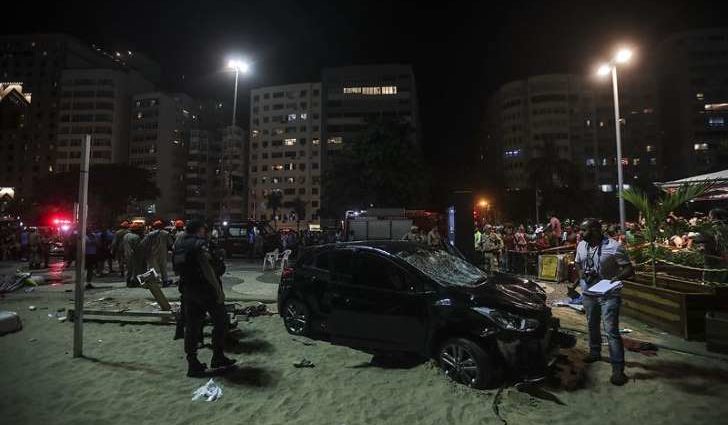 Rio de Janeiro: Conductor atropello a 16 personas y un bebe de ocho meses