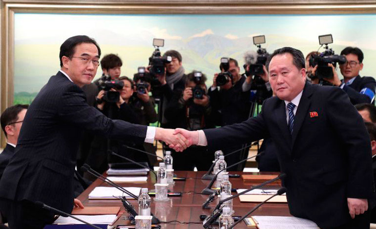 Las dos Coreas acuerdan conversaciones militares para reducir la tensión