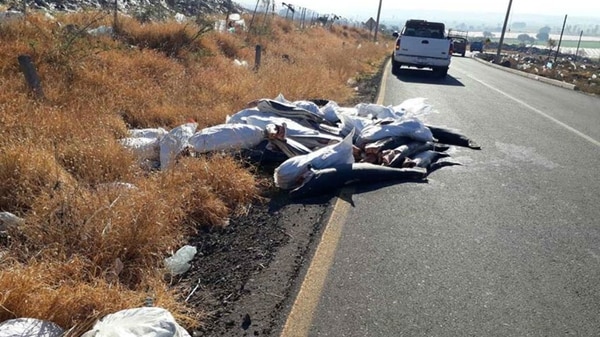 La más extraña masacre al costado de una carretera en México