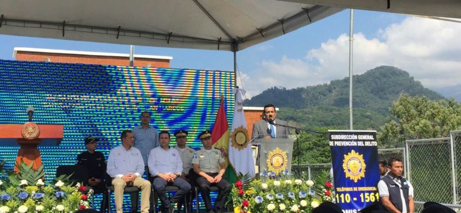 Presidente Morales inauguró nueva sede policial en el departamento de San Marcos