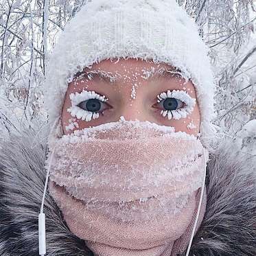 Rusia: la ciudad más fría del mundo que llegó a su récord histórico