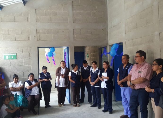 Inauguran pues de salud en el municipio de Olopa, Chiquimula