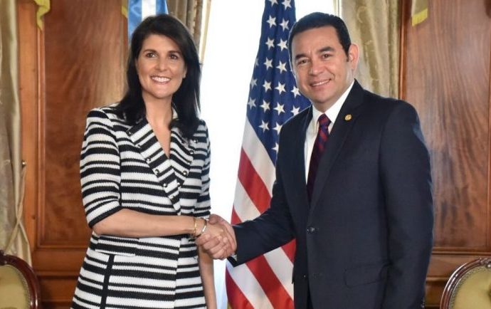 Presidente Morales se reúne con embajadora de EE. UU. ante Naciones Unidas