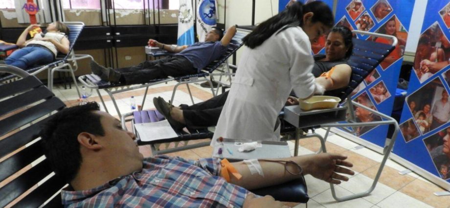 Ministerio de Salud Pública y Asistencia Social realiza colecta de sangre