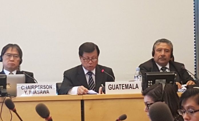 Avances en derechos humanos y justicia serán abordados por Guatemala en Ginebra