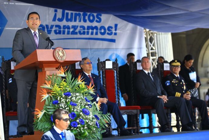 Presidente Morales: “Estamos luchando contra todo para que nuestros policías estén mejor”