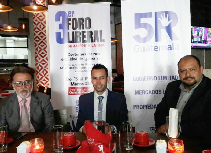 Este jueves inicia Foro Liberal de América Latina en Guatemala