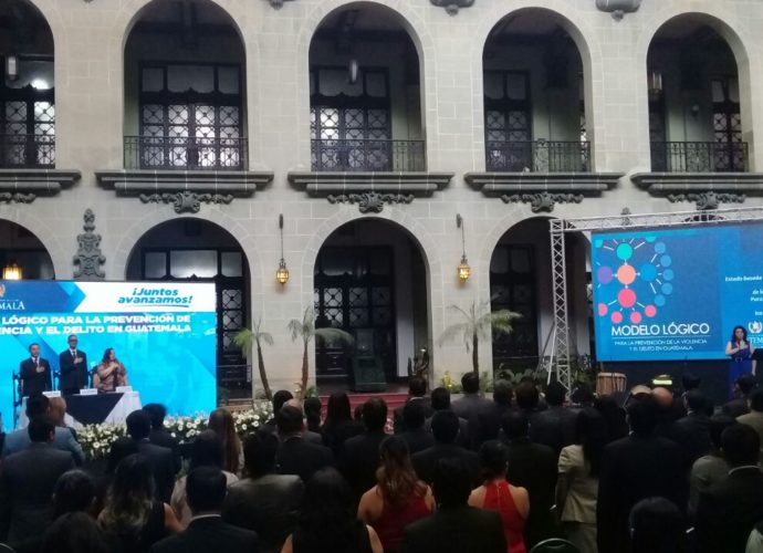Presentación del Modelo Lógico para la Prevención de la Violencia y el Delito en Guatemala