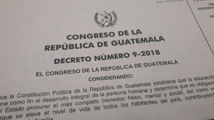 Gobierno de Guatemala se congratula con el avance de las reformas a la Ley del Deporte