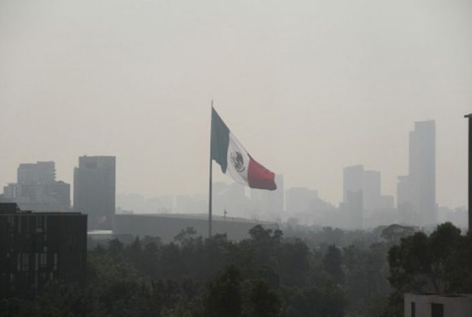 Aire contaminado en el Valle de México