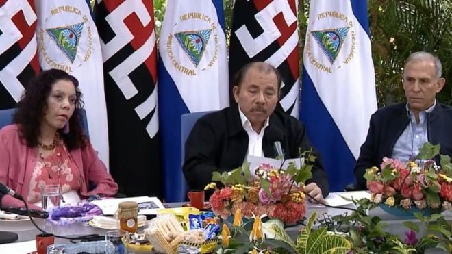 Presidente de Nicaragua, Daniel Ortega anuncia la cancelación de la reforma al seguro social