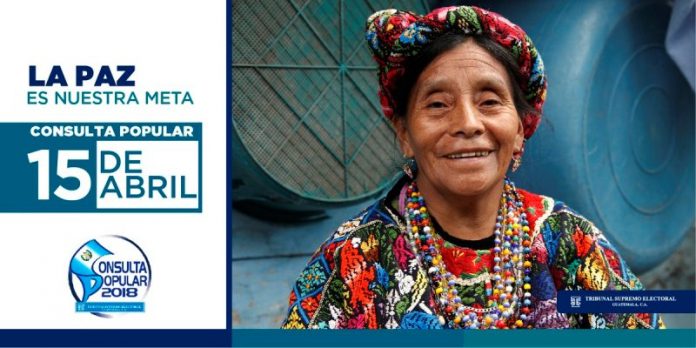 Mujeres guatemaltecas exhortan a la población a participar en Consulta Popular 2018