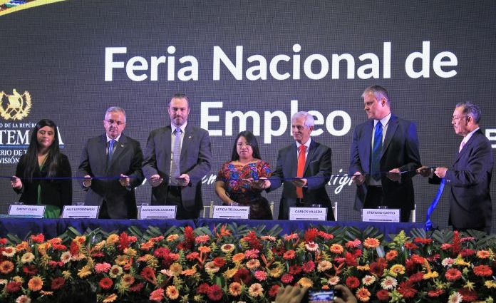 Gobierno inaugura Feria Nacional del Empleo y espera asistencia de 10.000 guatemaltecos