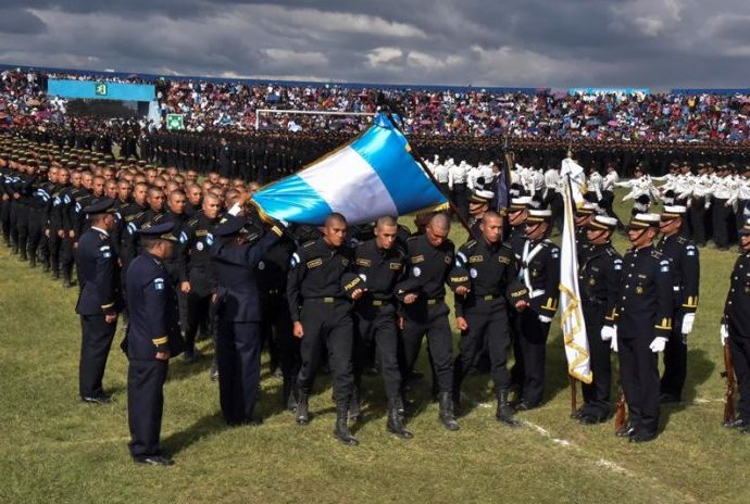 Policía de Guatemala aumentará su número de agentes a 45.000 en 2018