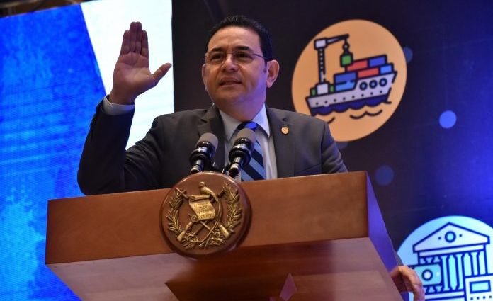 Presidente Morales hace llamado para reactivar la economía en Guatemala