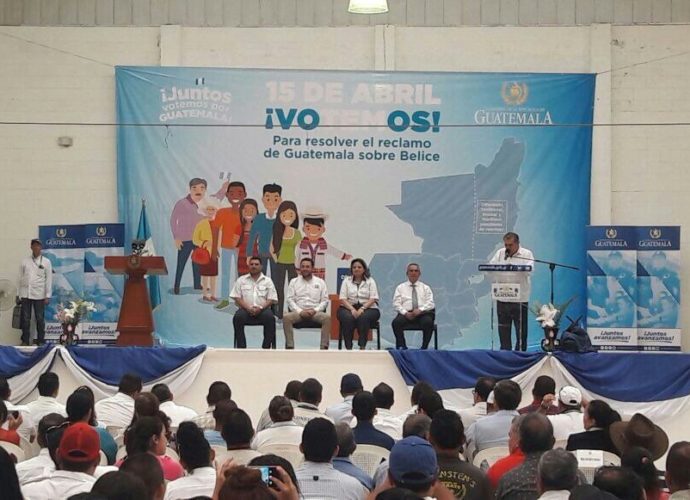 Gobierno de Guatemala inician jornada de información sobre la Consulta Popular en Cobán, Alta Verapaz