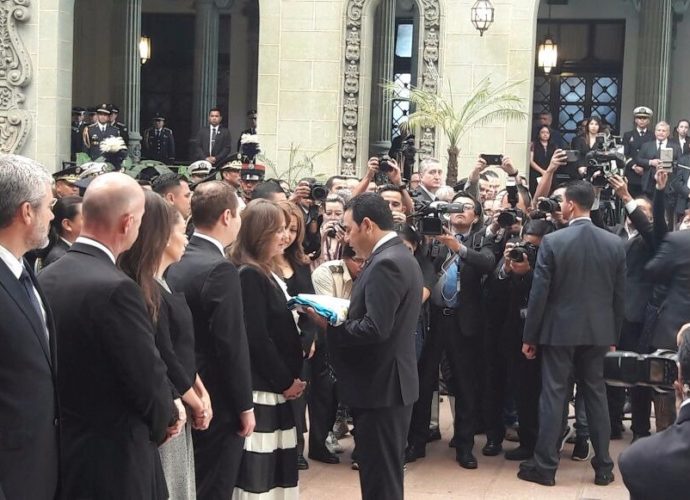 En Vivo, Honras Fúnebres. Álvaro Arzú será trasladado a la Municipalidad de Guatemala