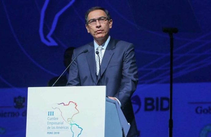 Perú pide a empresas apoyo para desarrollo y combate a corrupción