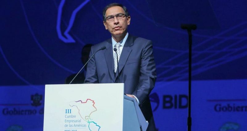 Perú pide a empresas apoyo para desarrollo y combate a corrupción