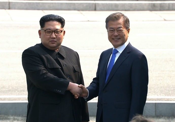 El histórico encuentro entre Kim Jong-un y Moon Jae-in, punto de inflexión entre las dos Coreas