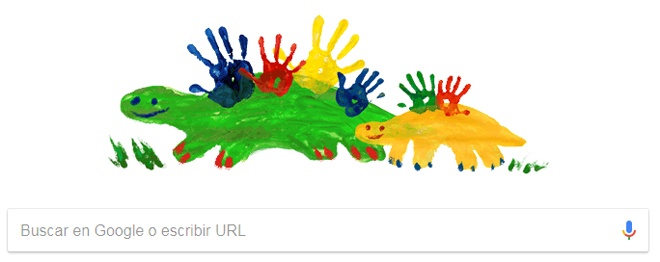 Google felicita con un doodle a todas las mamás por el Día de la Madre