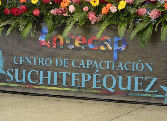 Gobierno de Guatemala inaugura sede del Instituto Técnico de Capacitación y Productividad en Mazatenango, Suchitepéquez