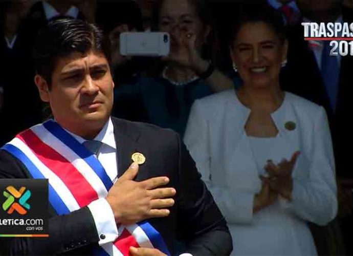 En Vivo – Carlos Alvarado Quesada brinda su primer discurso como presidente de la República de Costa Rica