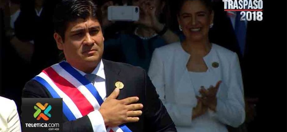 En Vivo – Carlos Alvarado Quesada brinda su primer discurso como presidente de la República de Costa Rica