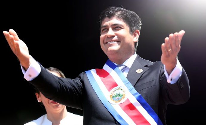 Asume Carlos Alvarado Quesada como nuevo presidente de Costa Rica