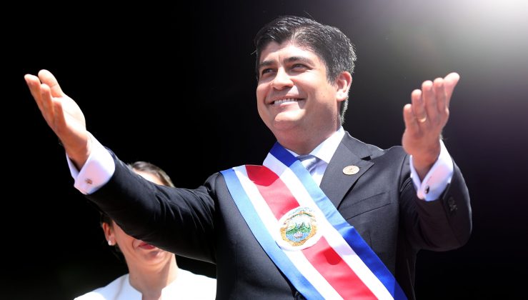 Asume Carlos Alvarado Quesada como nuevo presidente de Costa Rica