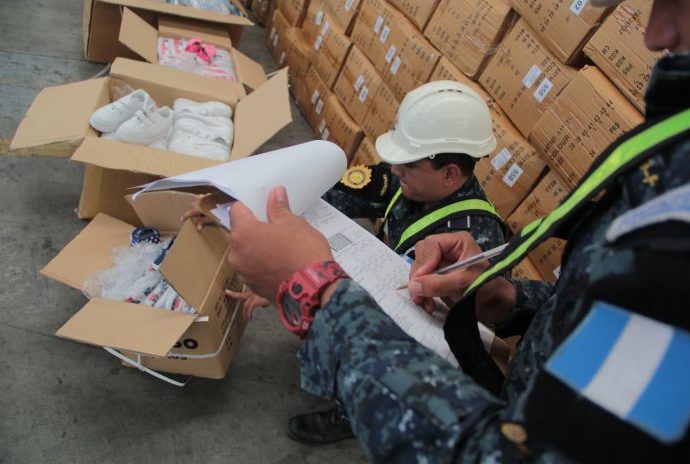 Autoridades guatemaltecas incautan Q8,8 millones en contrabando