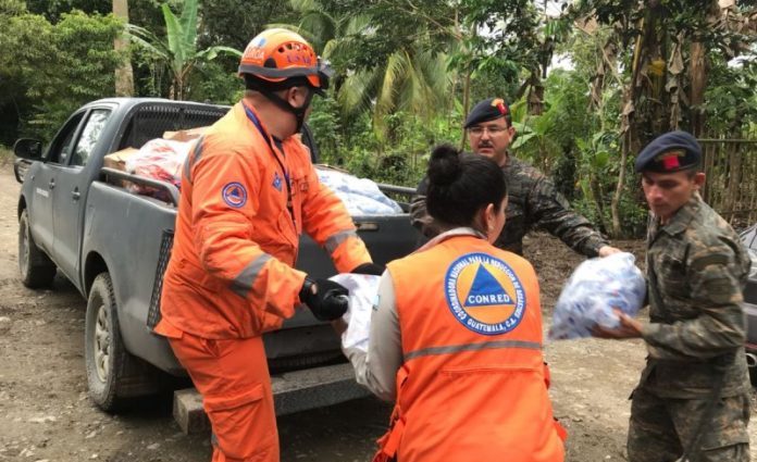 Gobierno de Guatemala tiene 165,17 toneladas de alimentos para atender emergencias por lluvias