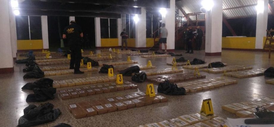 Incautación de cocaína en Guatemala supera las 10 toneladas
