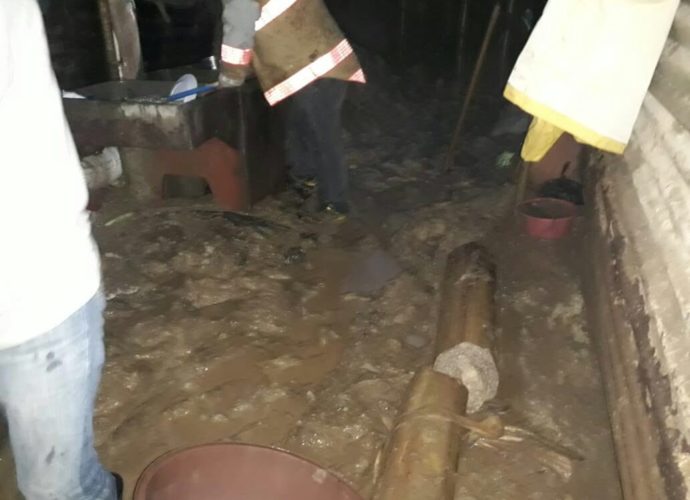 Lluvias provocan daños en viviendas en dos departamentos de Guatemala