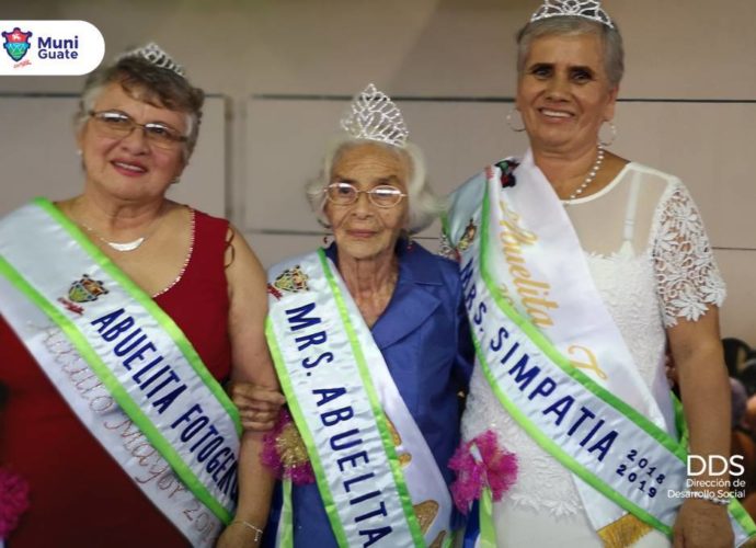 Municipalidad de Guatemala realiza certamen Mrs. Abuelita 2018