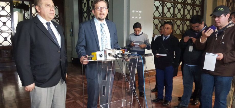 SALIDA DE PORTAVOZ PRESIDENCIAL ES ANUNCIADA POR GOBIERNO DE GUATEMALA ESTE MARTES