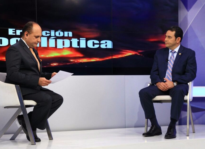Presidente Morales en entrevista en Noti 7