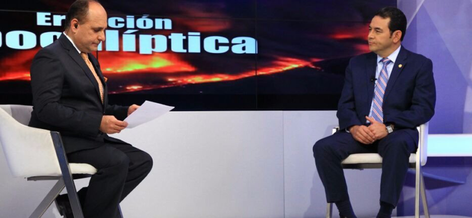 Presidente Morales en entrevista en Noti 7