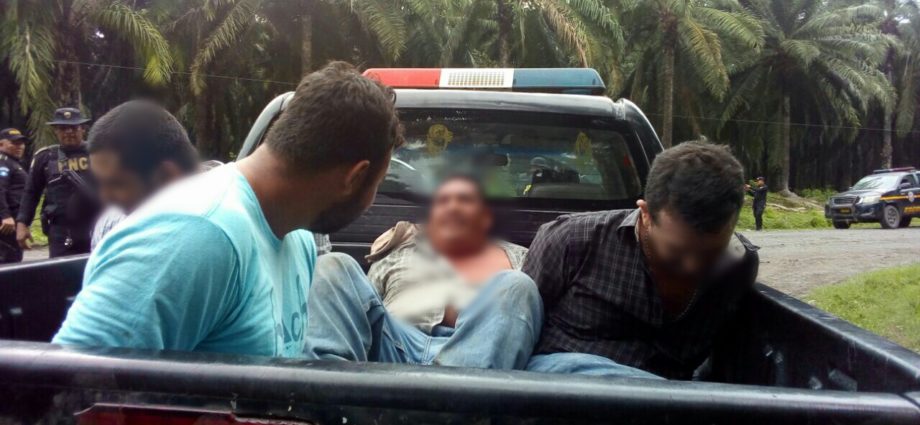 4 hombres capturados tras ataque armado en contra de la PNC que dejó 2 investigadores fallecidos