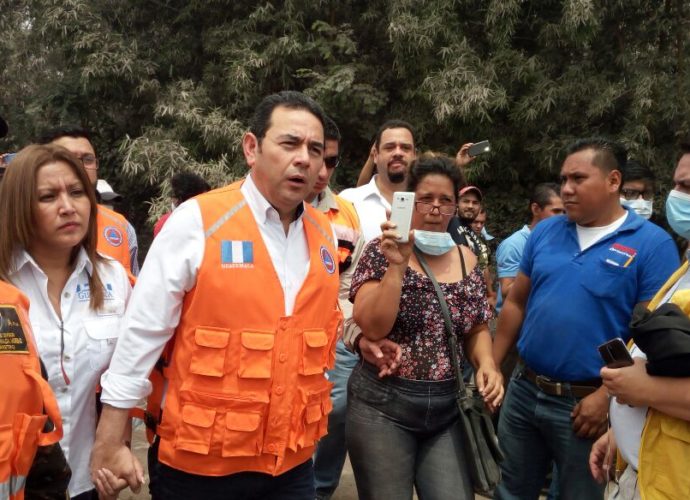 Gobierno de Guatemala verifica el funcionamiento de albergue habilitado en el salón municipal de Escuintla