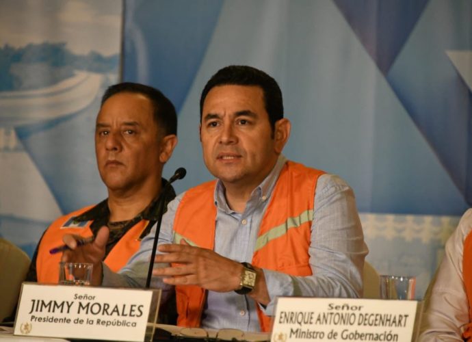 VIDEO: Presidente Jimmy Morales agradece voluntariado al servicio de los guatemaltecos