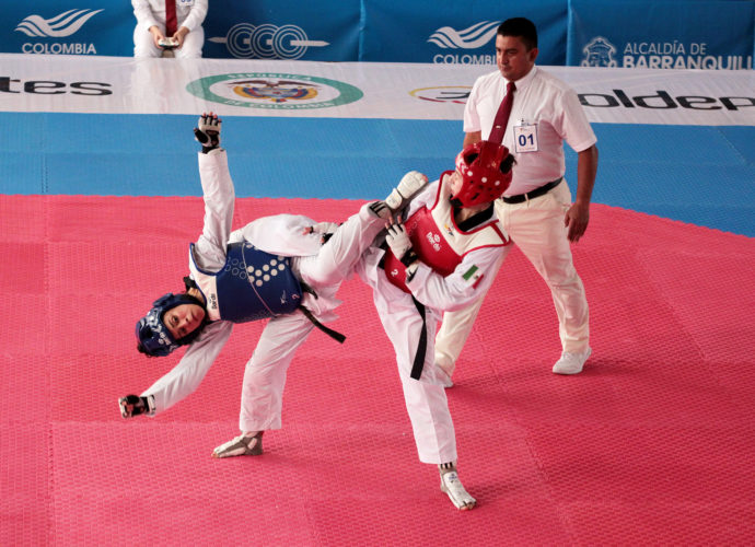 Guatemala obtiene 3 medallas en taekwondo en Barranquilla 2018
