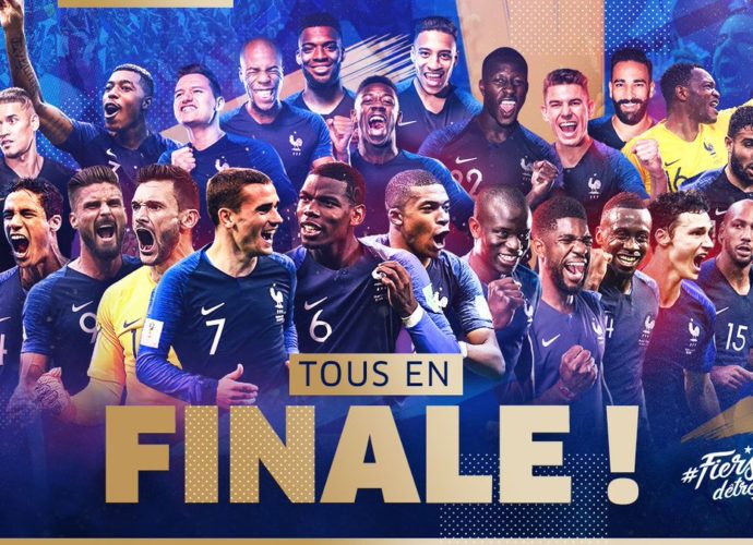 Francia irá en busca de su segunda Copa del Mundo tras clasificarse a la final de Rusia 2018