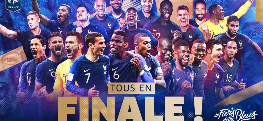 Francia irá en busca de su segunda Copa del Mundo tras clasificarse a la final de Rusia 2018