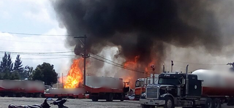 Explosiones e Incendio en planta de gas en Avenida Petapa