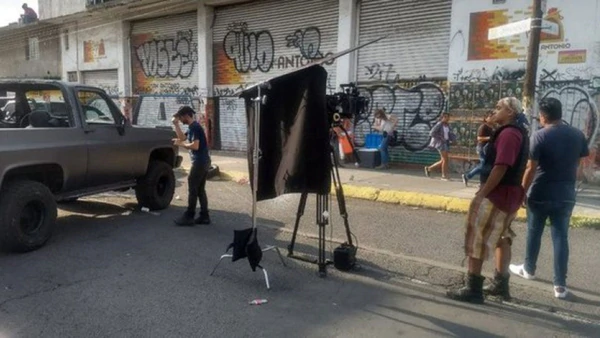 La filmación de una serie causó pánico en México