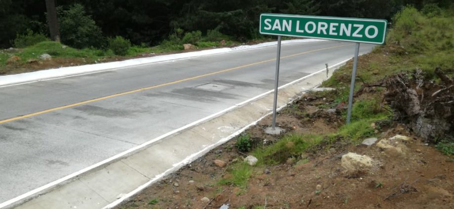 Presidente Morales inauguró tramo carretero en San Lorenzo, San Marcos