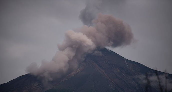 Volcán de Fuego: Se amplía por 30 días más el Estado de Calamidad Pública